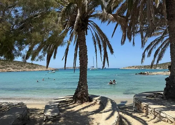 Blue And White View Sarakiniko (Paros)